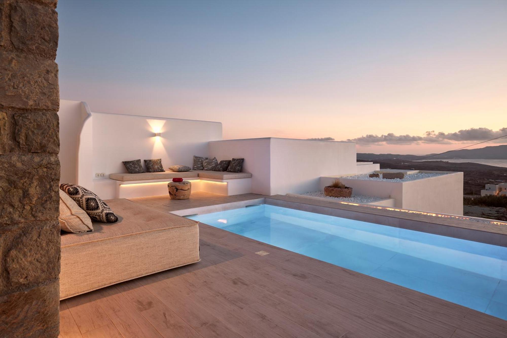 Villa Manikas Milos アダマス エクステリア 写真